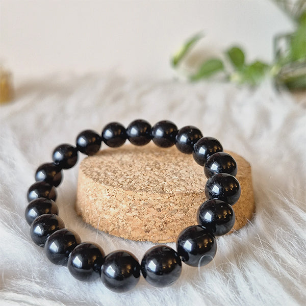 Black Tourmaline Bracelet – Powerful Protection & Grounding Crystal Jewelry