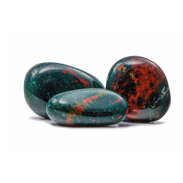 Blood Stone Tumble – Natural Healing Crystal for Strength, Protection & Vital Energy