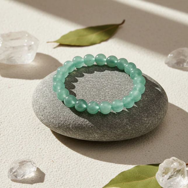 Green Aventurine Bracelet – Luck, Growth & Positive Energy