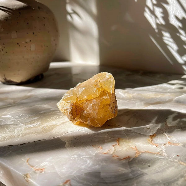 Yellow Aventurine Tumble | Luck, Confidence & Abundance Healing Stone