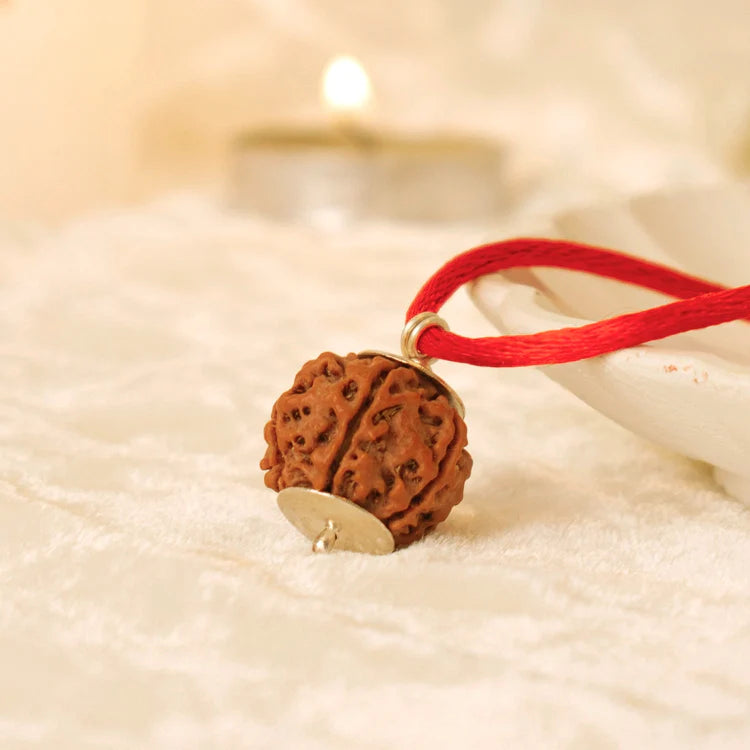 4 Mukhi Rudraksha – Original Bead for Knowledge, Creativity & Communication