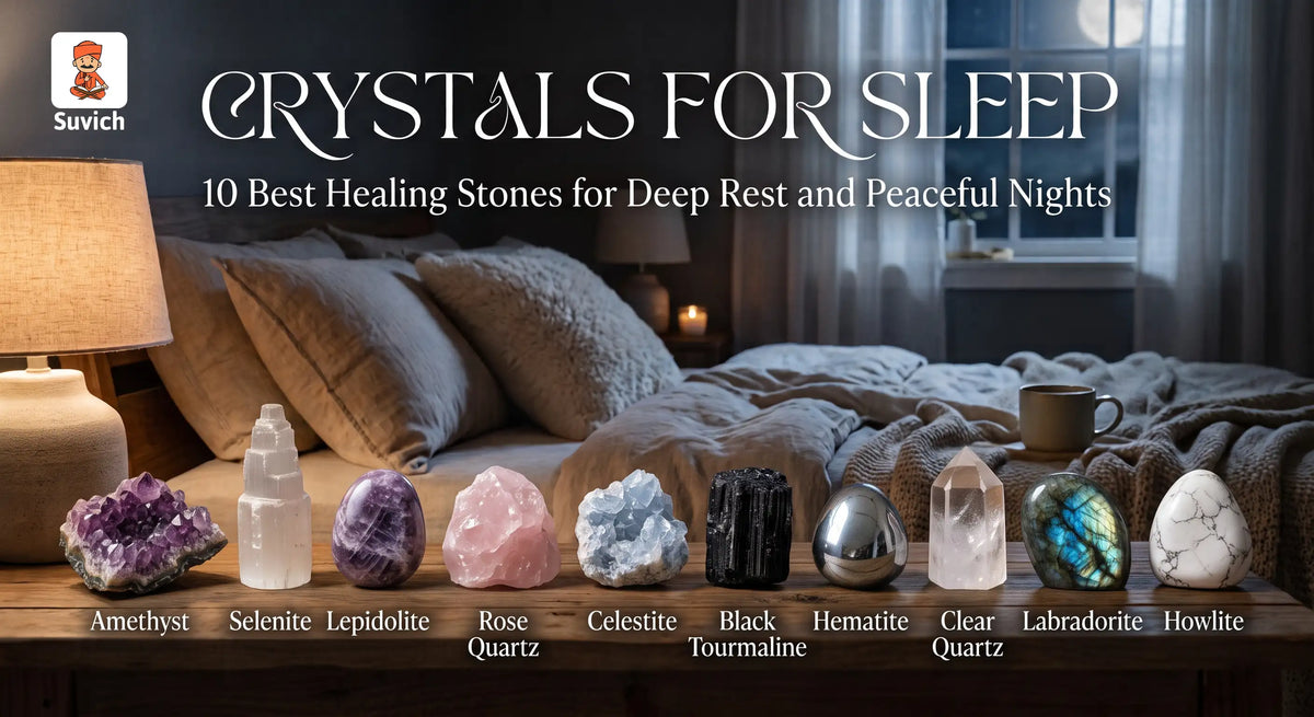 Crystals for Sleep: 10 Best Healing Stones for Peaceful Sleep & Relaxation