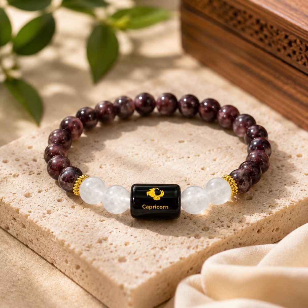 Capricorn Zodiac Bracelet – Discipline, Success & Positive Energy