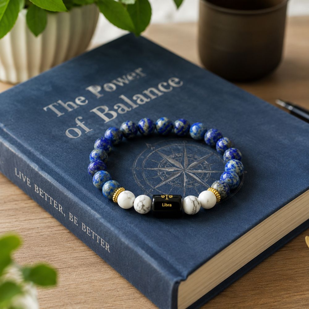 Libra Zodiac Bracelet – Balance, Harmony & Positive Energy