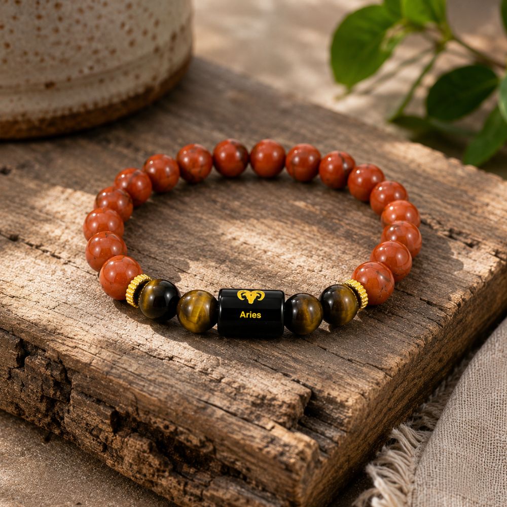 Aries Zodiac Bracelet – Courage, Confidence & Positive Energy