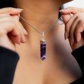 Amethyst Pendant – Natural Healing Crystal for Peace & Positivity