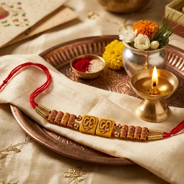 Om Rakhi – Symbol of Peace, Protection & Positive Energy