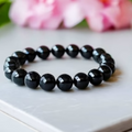 Black Tourmaline Bracelet – Protection, Grounding & Positive Energy