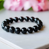 Black Tourmaline Bracelet – Protection, Grounding & Positive Energy
