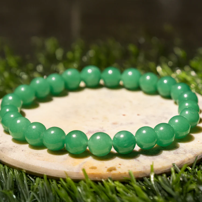 Green Aventurine Bracelet – Luck, Growth & Positive Energy