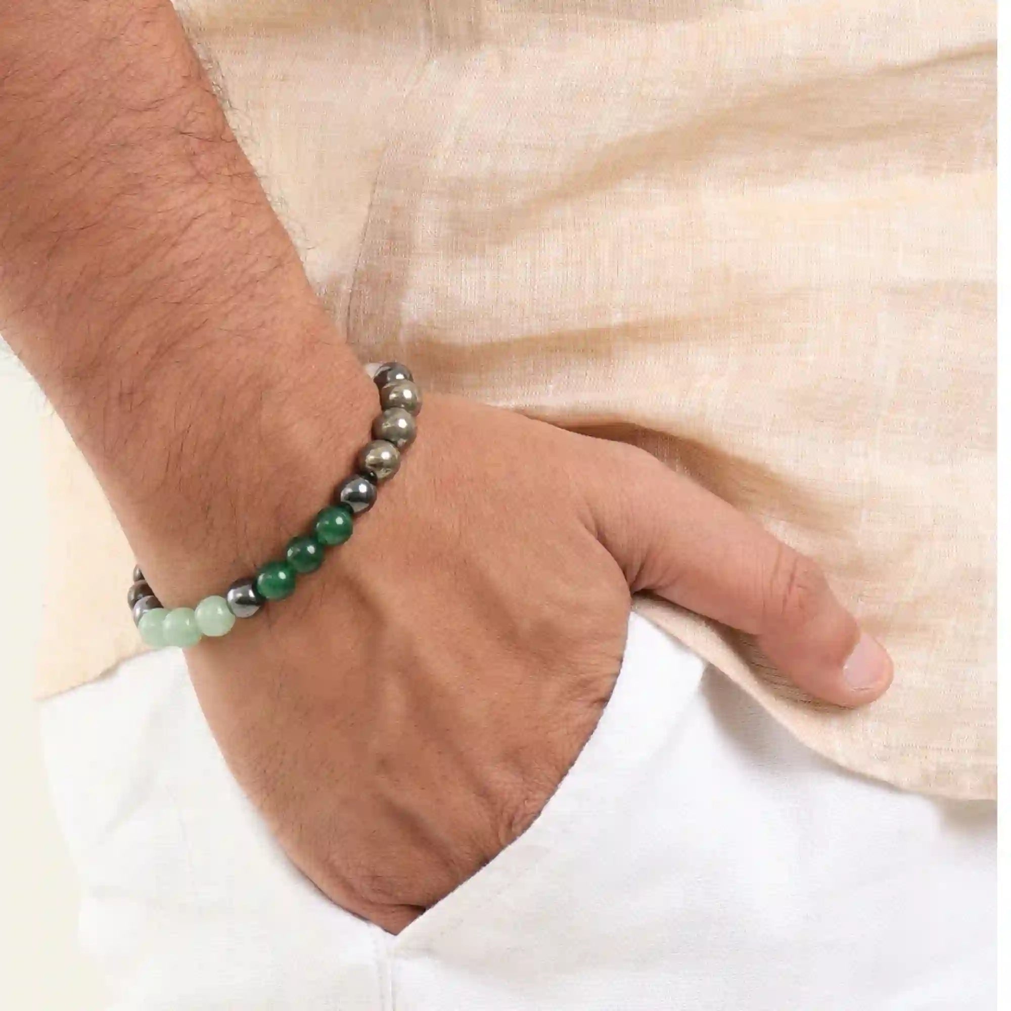 Dhan Yog Bracelet – Astrologer-Designed Bracelet for Wealth Flow & Financial Success