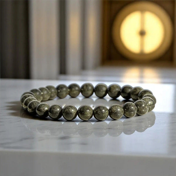 Raw Pyrite Untamed Wealth Bracelet